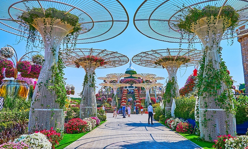 Image 12: Dubai Miracle Garden + Butterfly Garden Combo Tickets (For 1, 2, or 4)