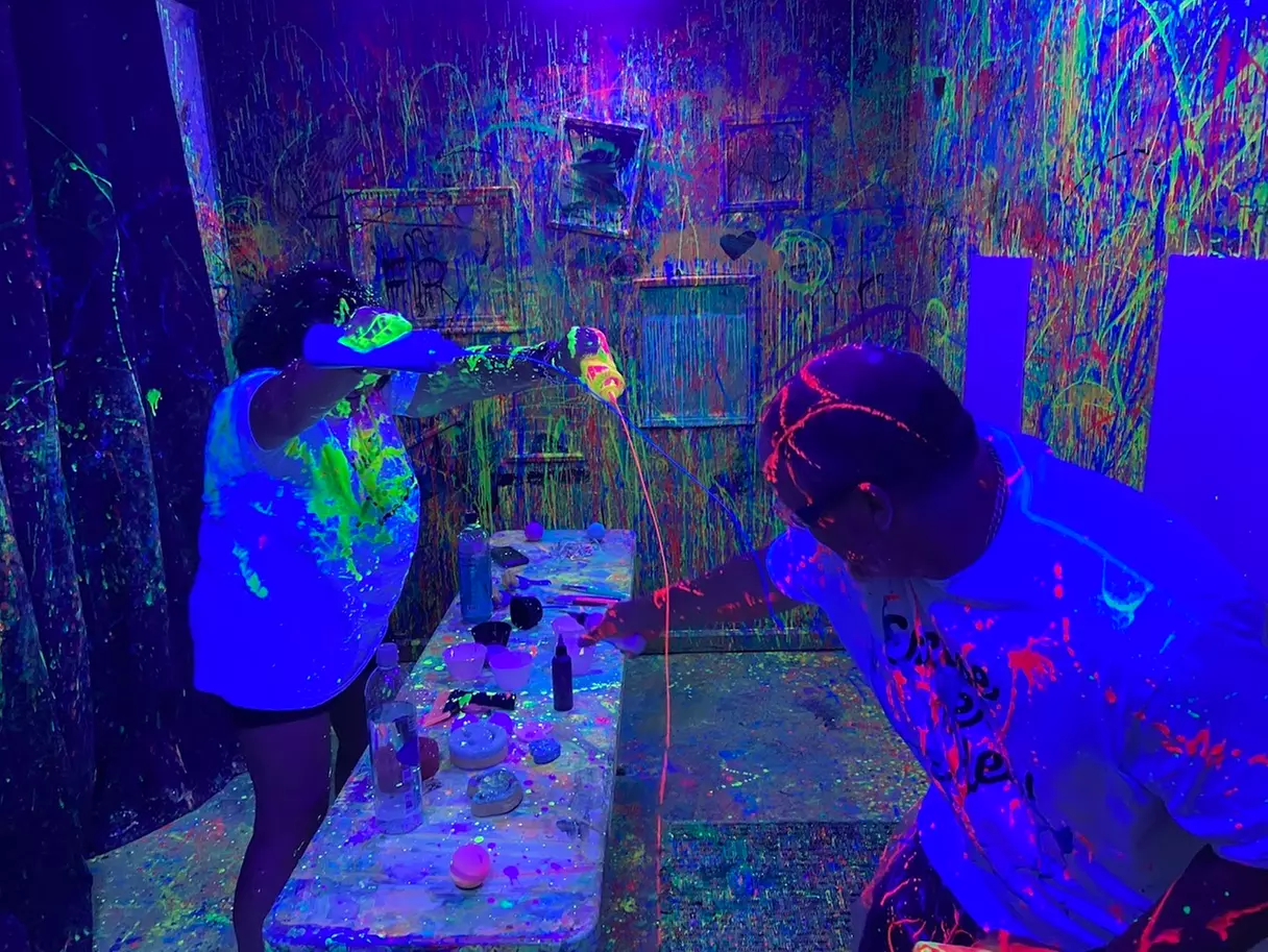 Splatter Paint Experience at The PaintGround