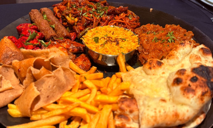 Image 1: Starter, Main, Naan Or Rice and Drink for One, Two, or Four People