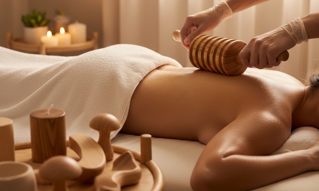 2 o 4 sesiones de maderoterapia con opción de ondas electromagnéticas