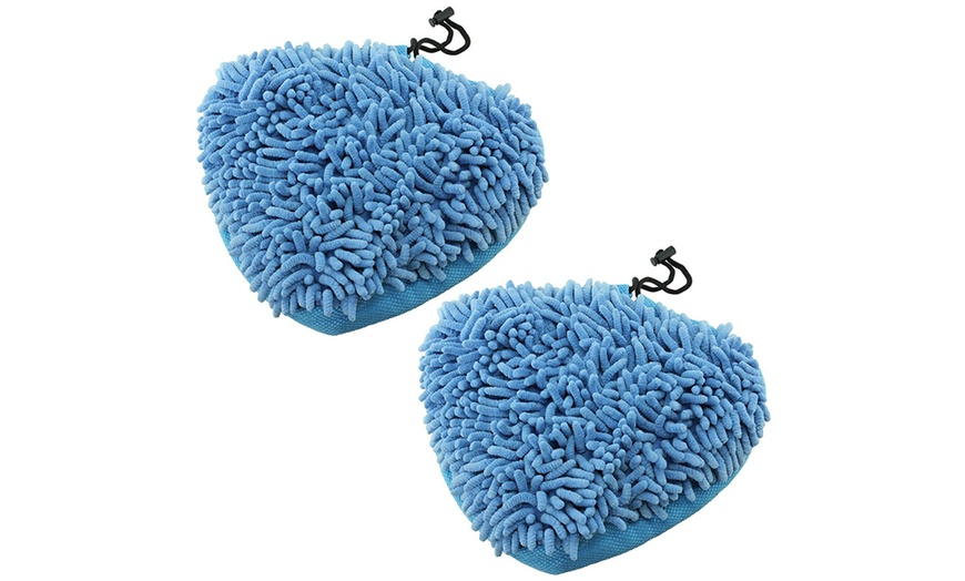 Image 1: Two Vax Microfibre Mop Pads