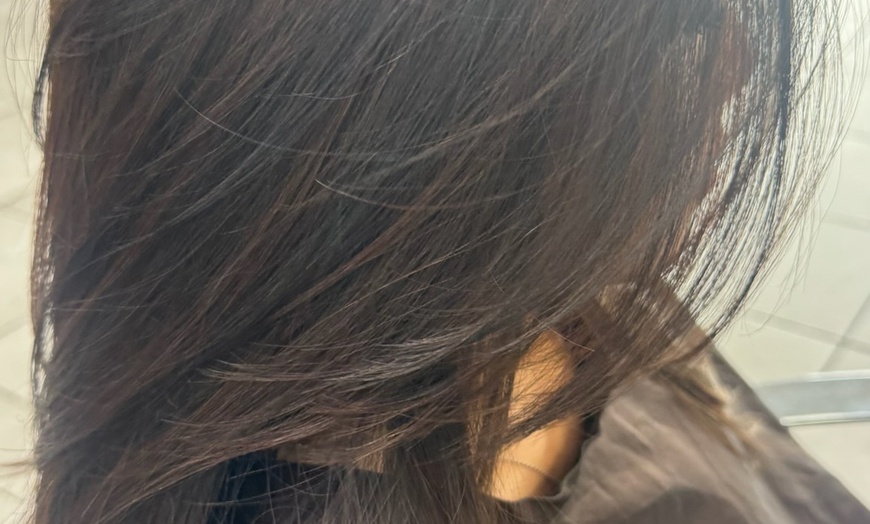 Image 3: Elevate with Women's Haircut, Shampoo, Perfect Blowout, Deep Conditioning, Single Color & More (Up to 49%Off)