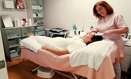 1 sesión de mesoterapia virtual facial con ultrahidratación dérmico y punta de diamante - Regonna Estética Integral
