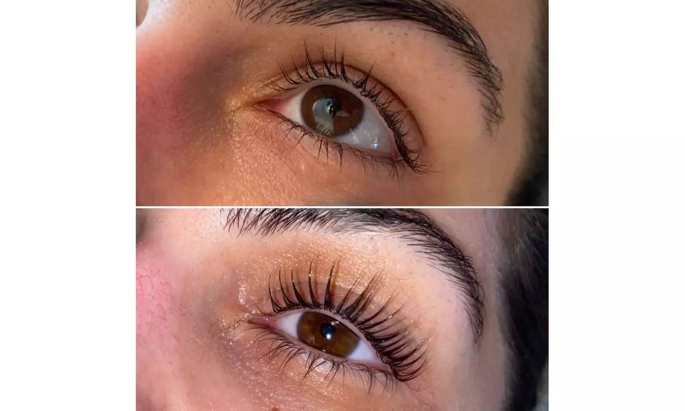 60 bzw. 120 Min. Lash- und Brow-Lifting inkl. Färben + Keratin-Boost