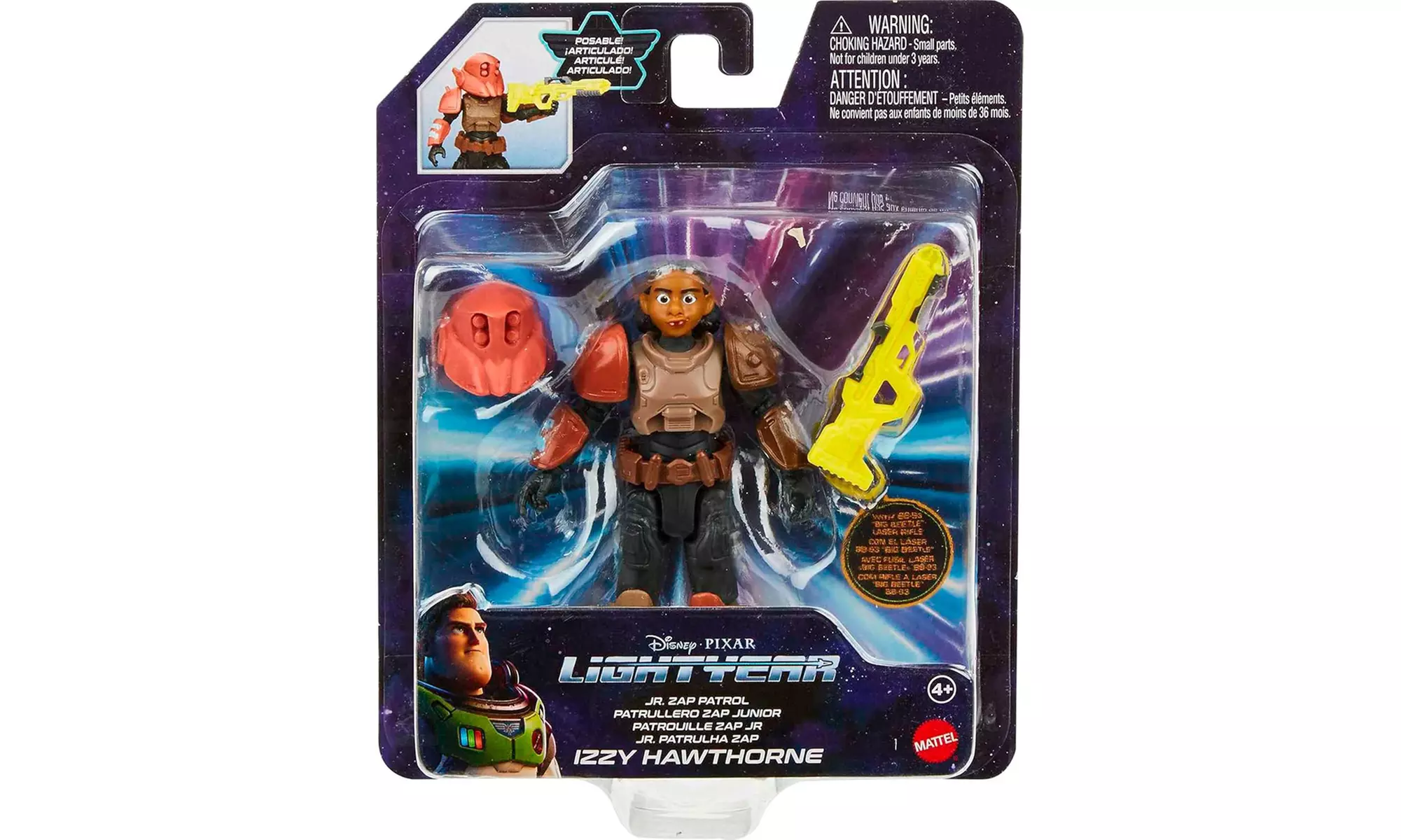 Disney and Pixar Lightyear Authentic Action Figure - Izzy Hawthorne or Morrison