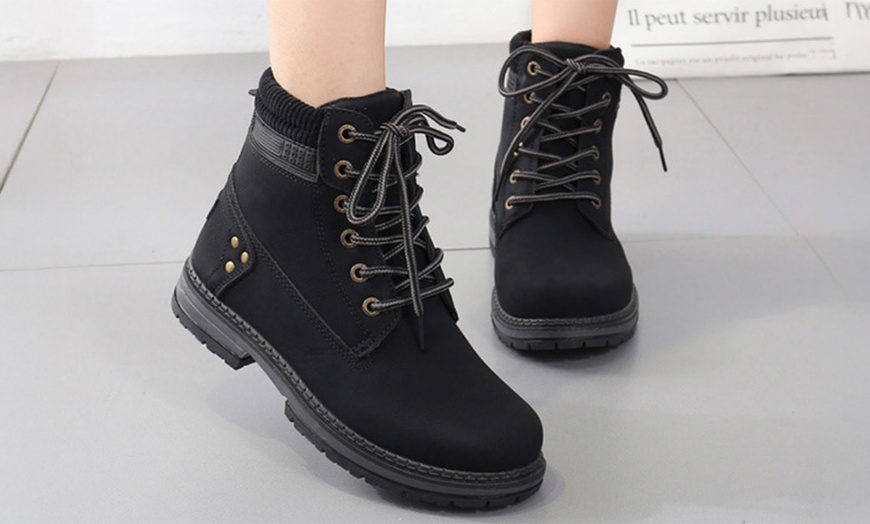 Image 5: Women's Winter Warm Ankle Snow Boots