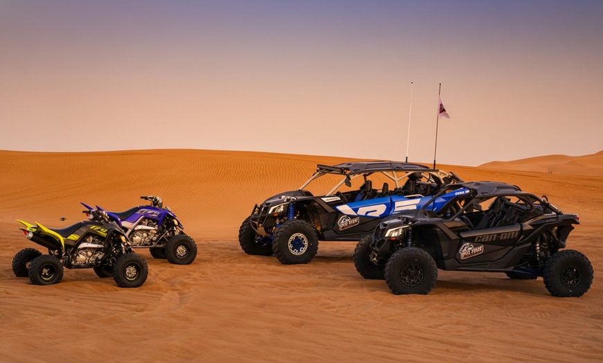 Image 1: Desert Adventure: Bikes, Raptors, Polaris, Buggy & Can-Am Experiences