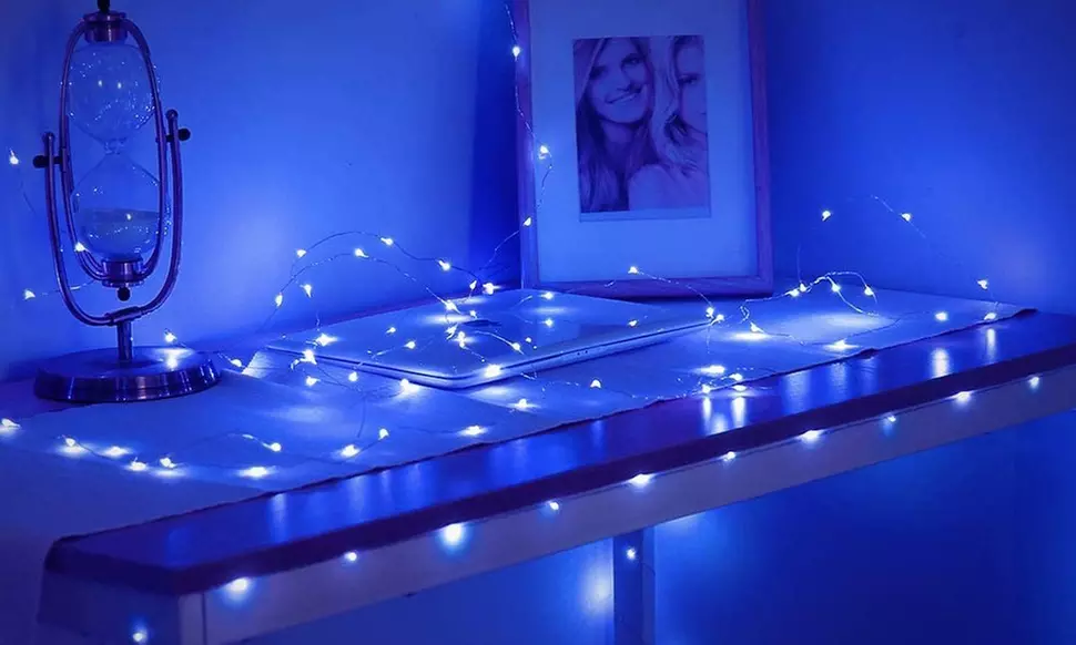 Christmas Decoration 72ft 200LED Solar String Lights Outdoor Copper Wire Lights