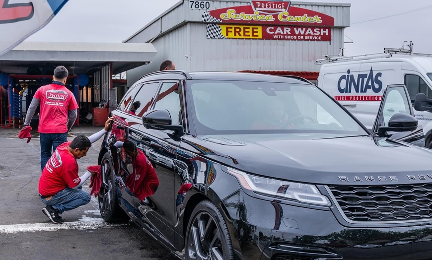 Image 1: Experience 1, 3, or 5 Car Wash - 1, 3, or 5 Lava Package