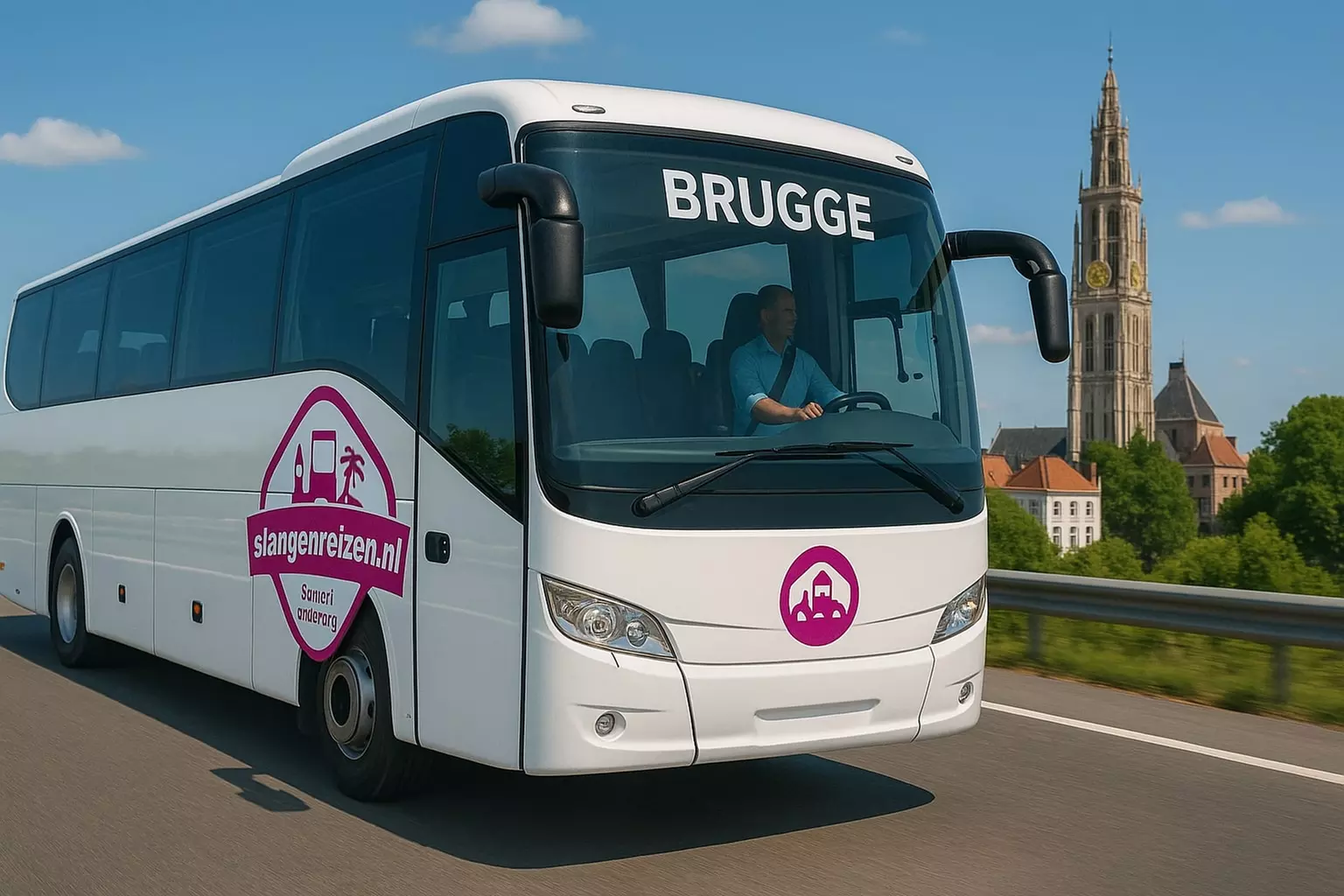 Een dagje Brugge: met vervoer per luxe touringcar voor 1 persoon