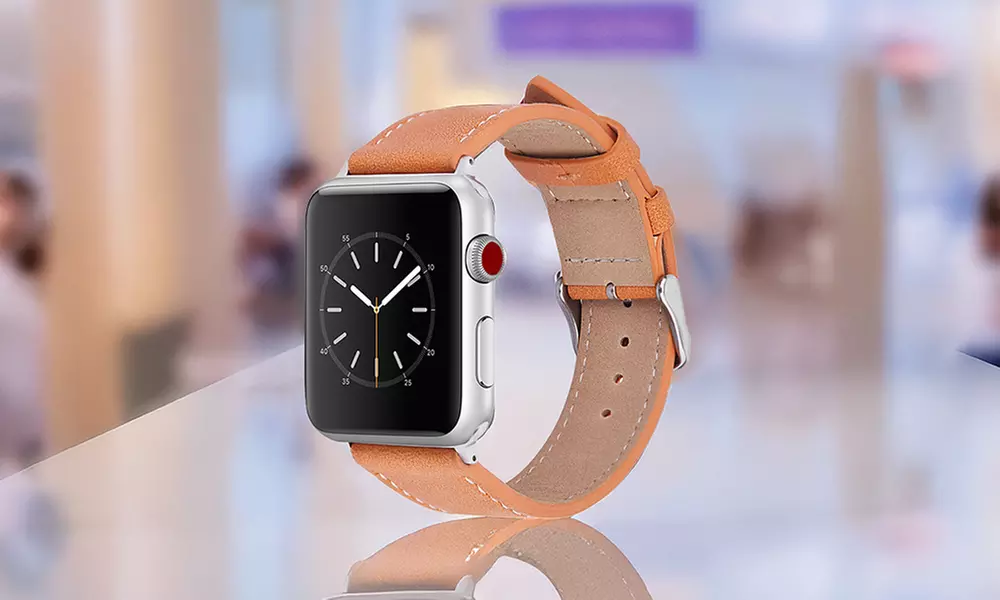 Vegan Leather Bands for Apple Watch All Series