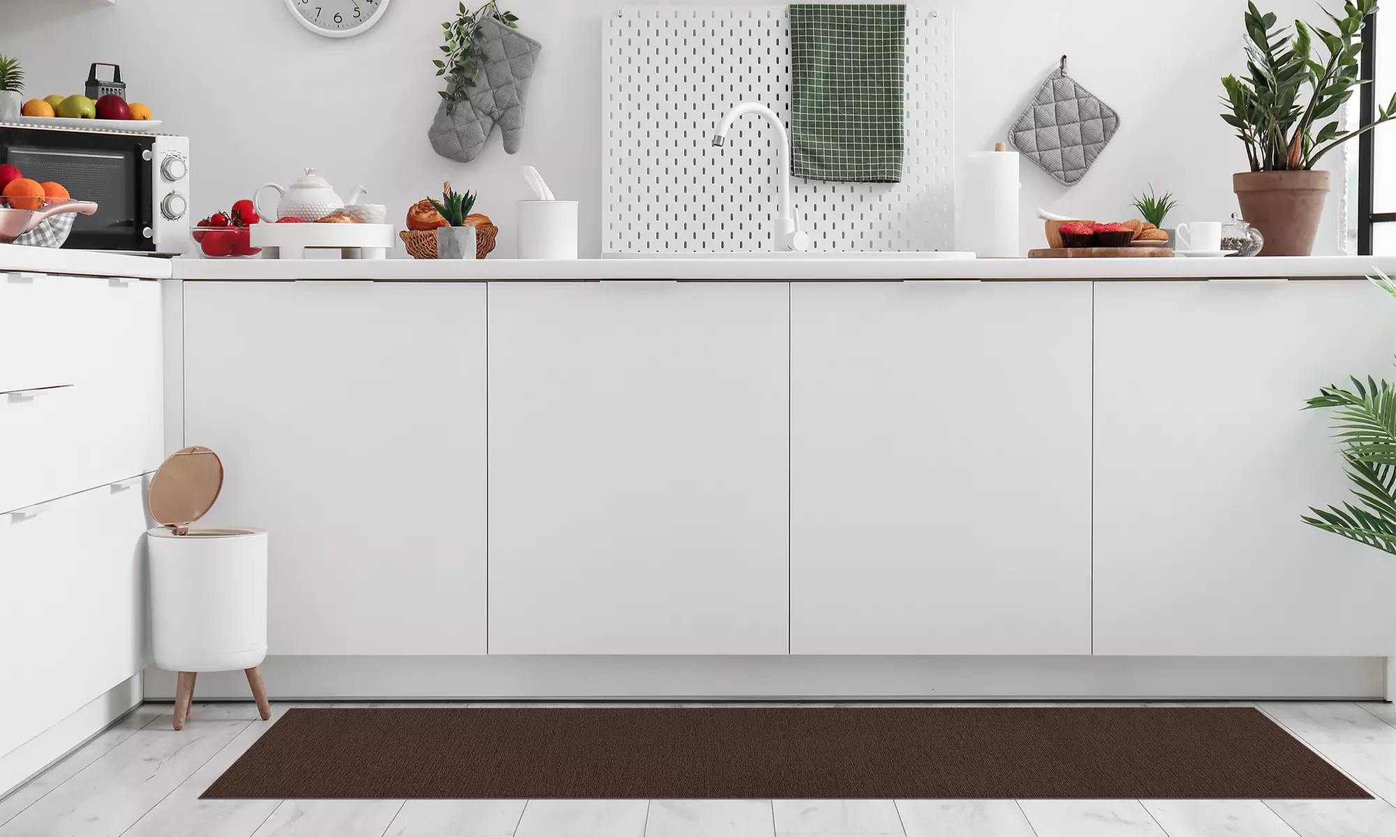 Passatoia da cucina in morbida ciniglia