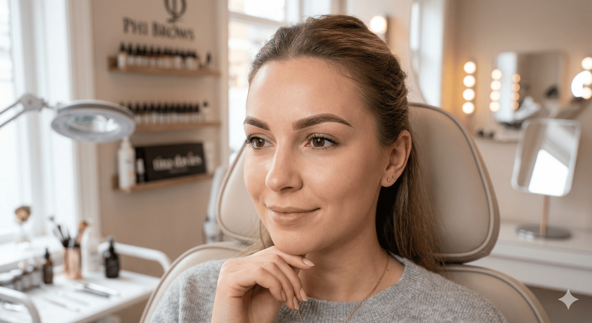 Ombré Powder Brow Application and Follow Up Session