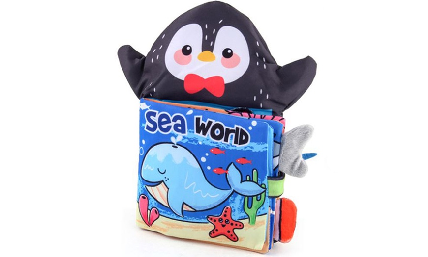 Image 6: 1x oder 2x Kinderbuch aus Stoff mit Sound-Papier