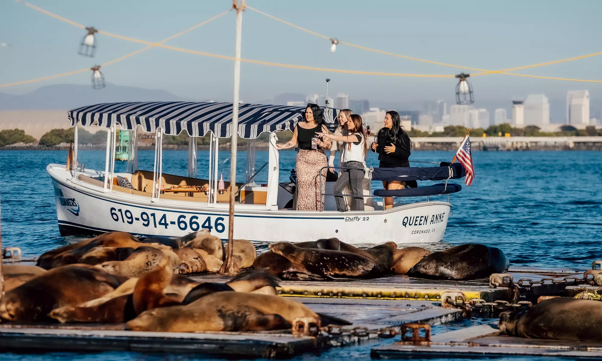 Up to 40% Off San Diego Bay Duffy Boat Rental at SD Funrunners