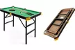 Costway 47" Folding Billiard Table Pool Game Table Indoor Kids w/ Chalk - Second Medium