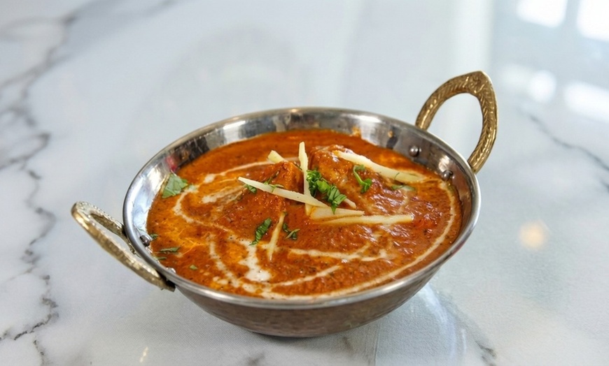 Image 4: $30 or $75 Towards Food & Drink or Butter Chicken/ Tikka Masala Dinner