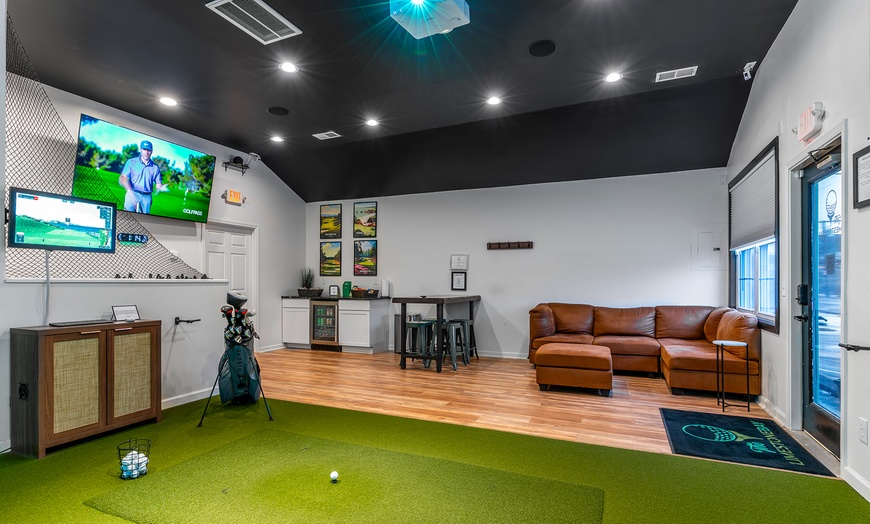 Image 8: Indoor Golf Simulator Rental at The Limestone Bay - Lexington, KY