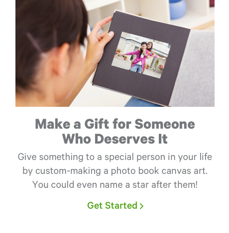 Make a Gift for Someone who Deserves It
