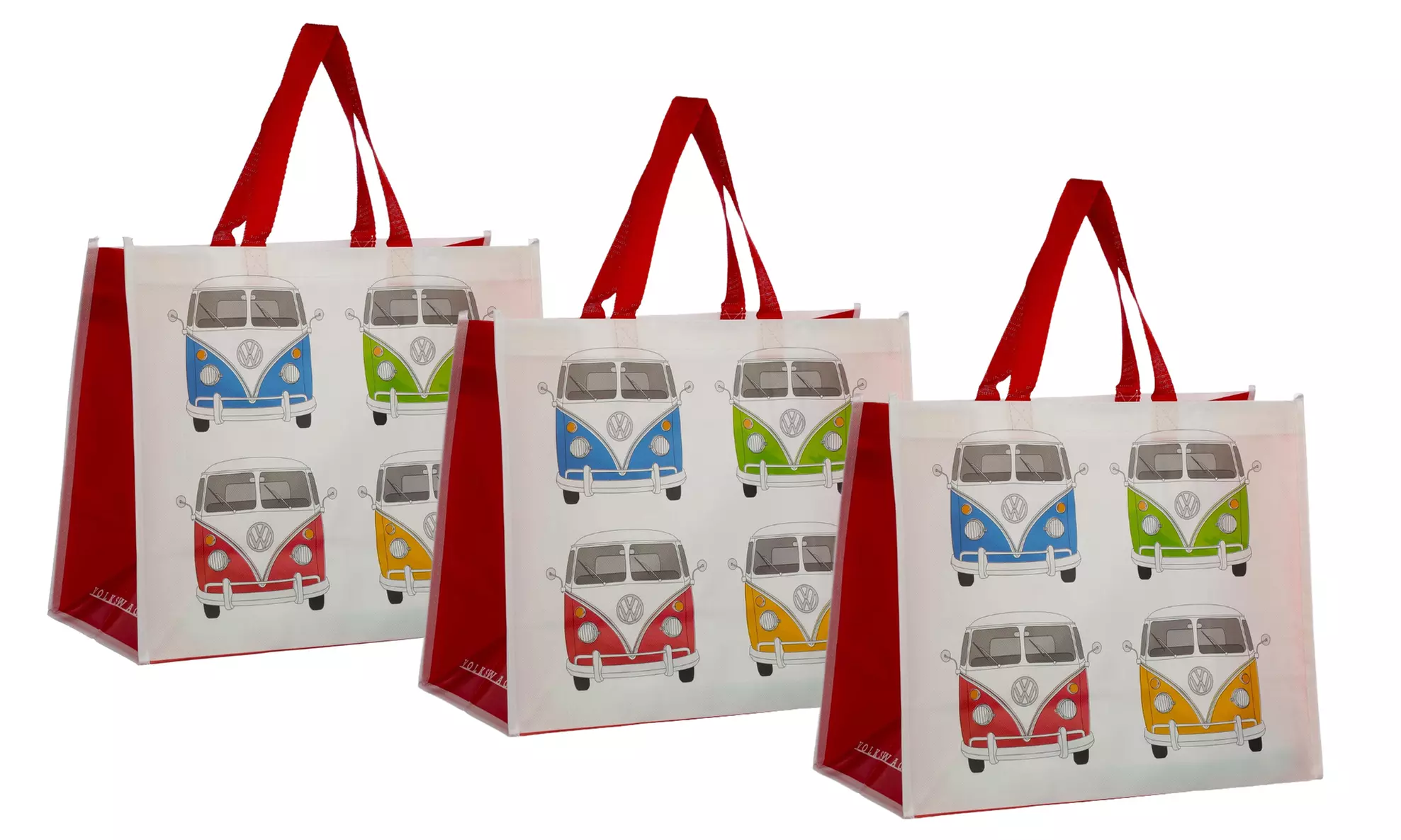 Puckator Volkswagen VW T1 Camper Bus Design Reusable Shopping Bag 24L