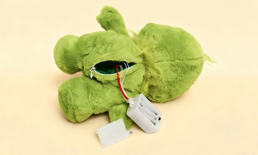 Image 3: Cartoon-Plüschfigur mit Licht, Atmungsbewegung und Musik