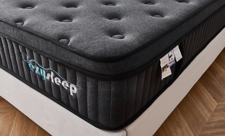 Image 1: Onyx Spring Foam Hybrid Mattress