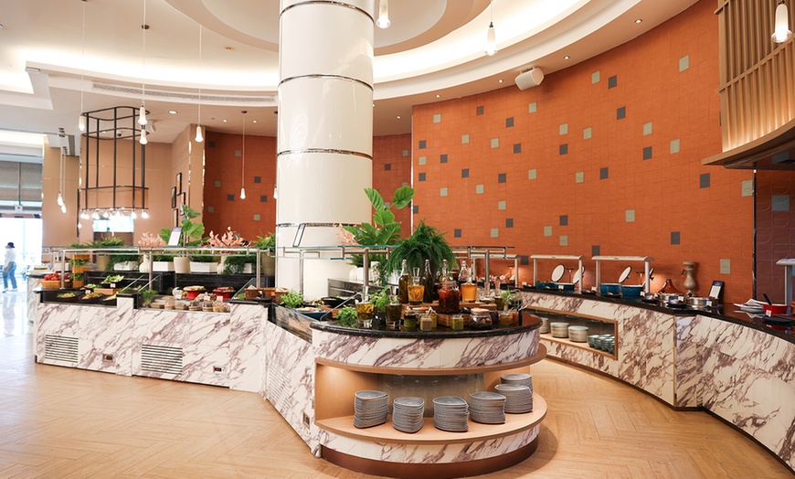 Image 6: International, Asian, American or Seafood Theme Night Dinner Buffet