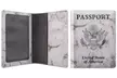 Travel Wallet Faux Leather Passport Case Vaccine Card Holder for Men and Women - Second Medium