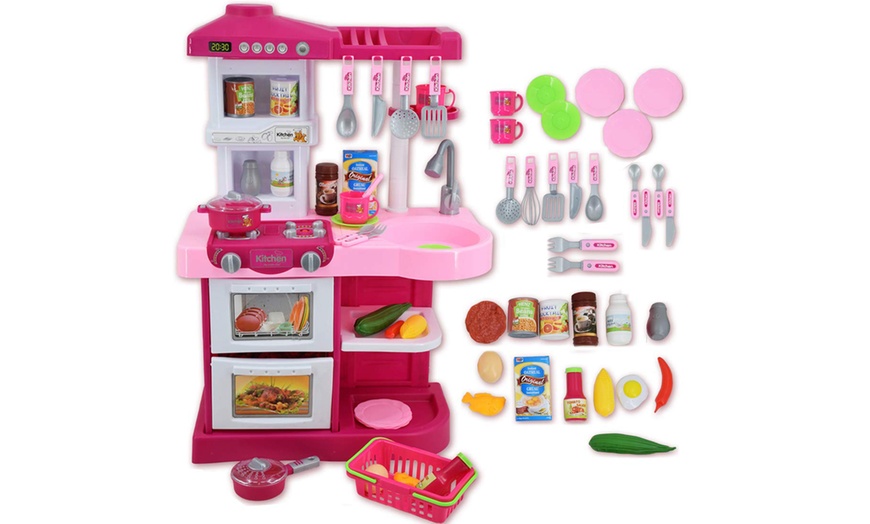Image 2: 30 Piece Light and Sound Kitchen Play Set 