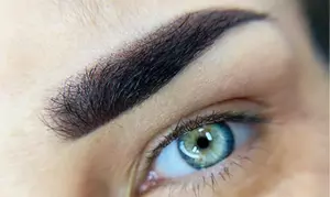 Permanent mooie oogopslag: PMU behandeling naar keuze van ogen of wenkbrauwen, korting tot 74%