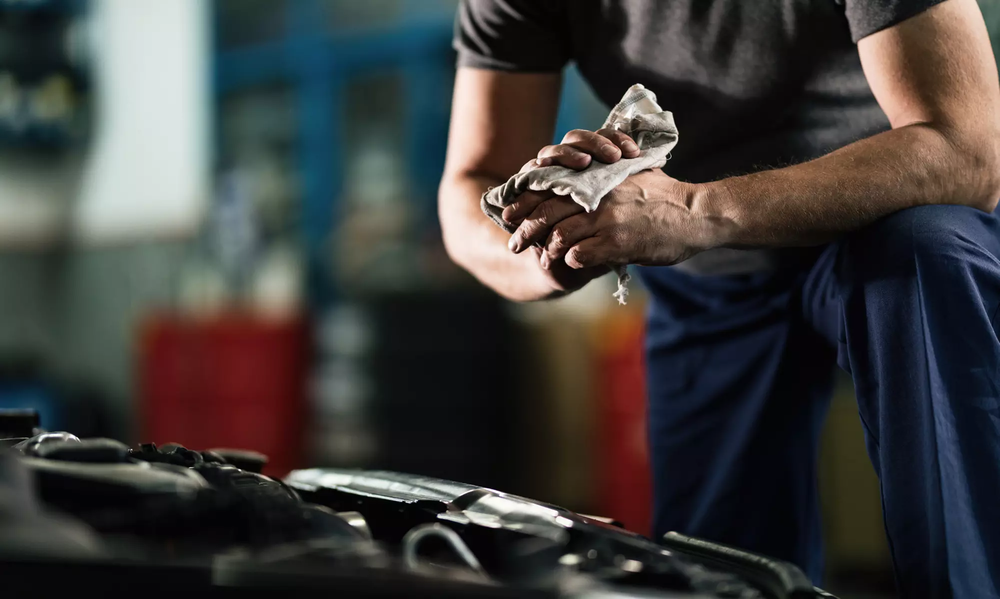 Car Care with Synthetic Blend Oil Change, Maintenance Check, & More