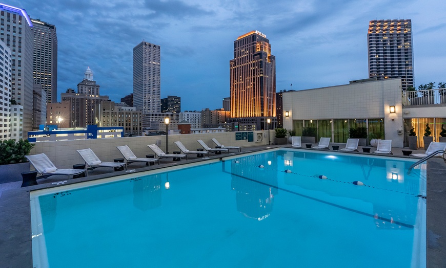 Image 1: Member Pricing: Budget Hotel in Central NOLA with Rooftop Pool 