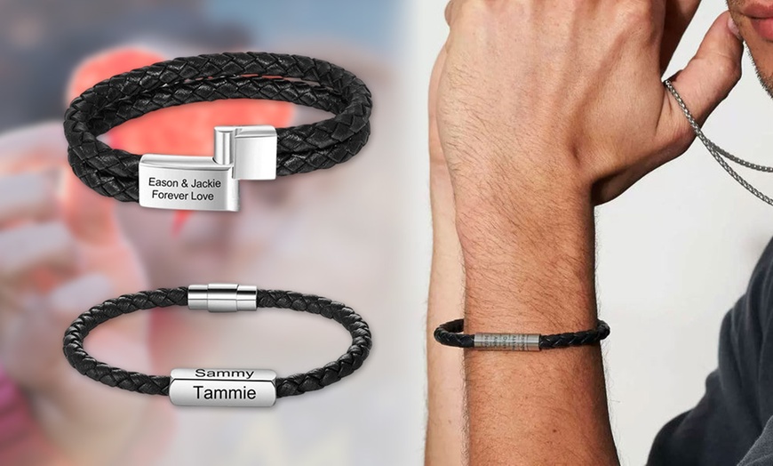Image 3: 1 ou 2 bracelets gravés Justyling