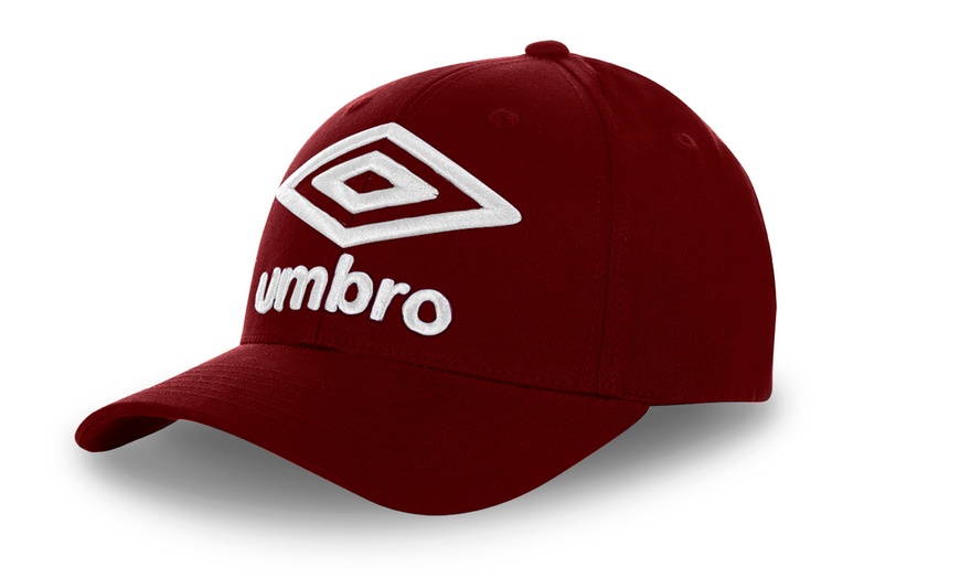 Image 3: Umbro Cotton Baseball Cap