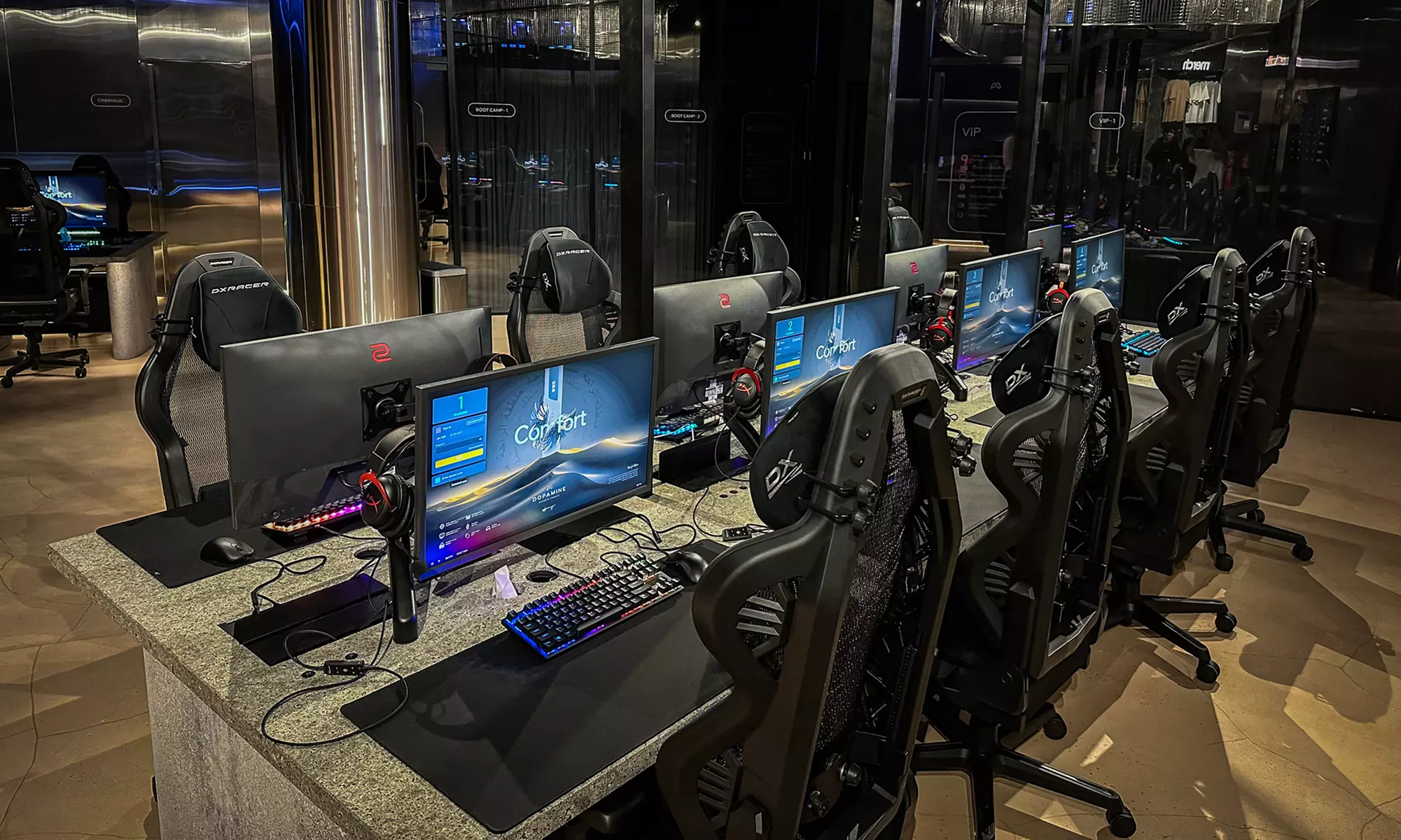 One-Hour Gaming with Comfort, Boot Camp 360, 540 or VIP Lounge Access