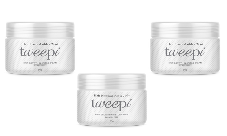 Image 4: Up to Three Tweepi Hair Growth Inhibitor Creams 50g