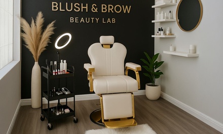 One Microblading Session w/ One Complimentary Touch Up Session - Blush &brow beauty lab