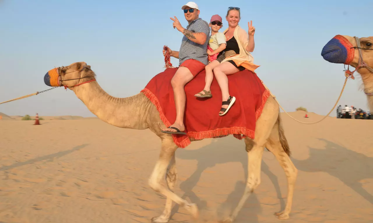 Dubai & Sharjah Desert Safari with Horse, Camel Ride or Quad Bike