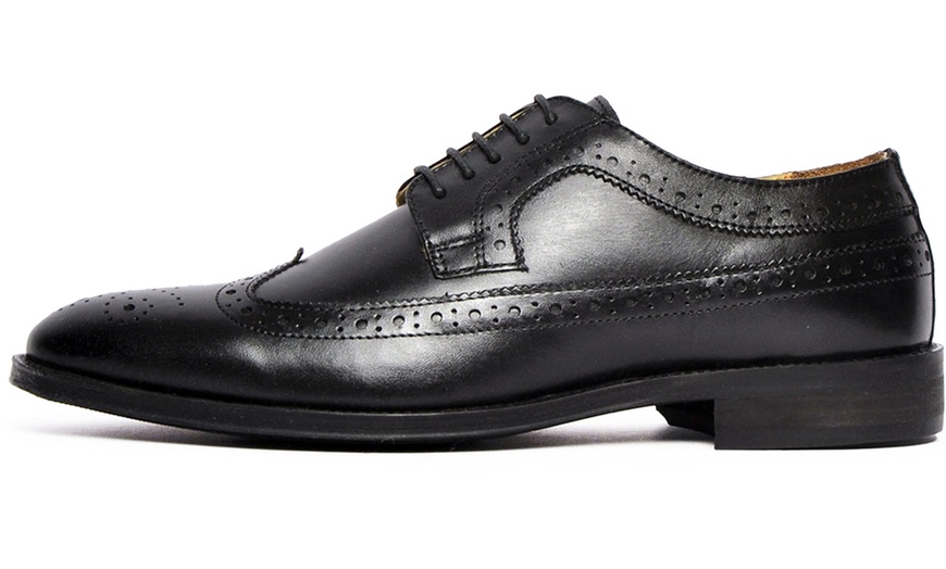 Image 3: Catesby England George Men's Leather Brogue Shoes