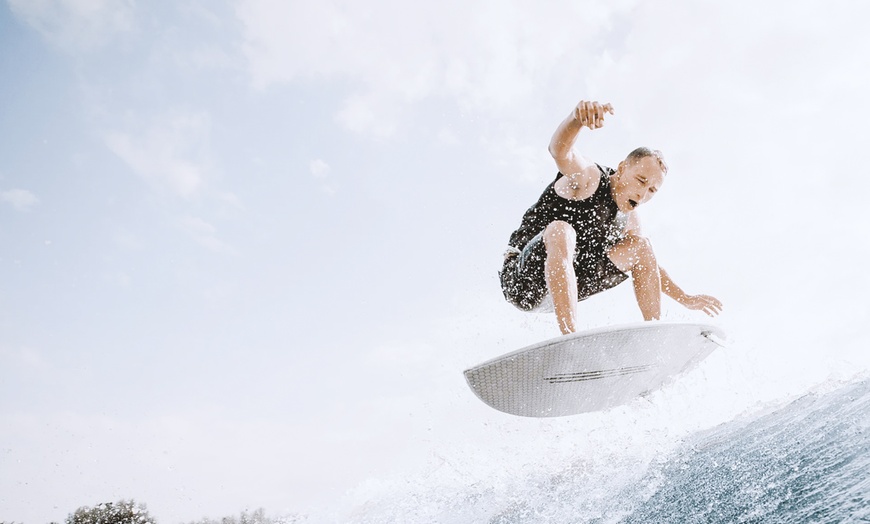 Image 2: Surfing Lesson w/ Go-Pro Video Package for One, Two, or Four