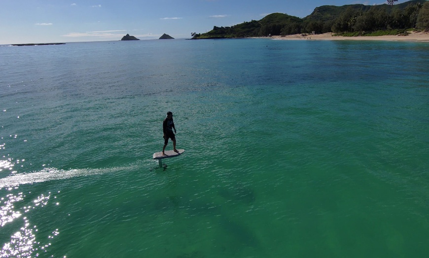 Image 4: Choice of 1-Hour eFoiling Lesson, 2-Hour Kayak / SUP Guided Tour for 2
