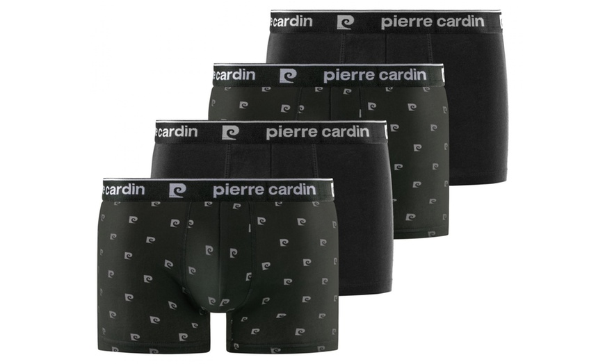 Image 3: Lot de 4 ou 6 boxers en coton élasthanne PIERRE CARDIN pour homme