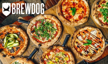 For One: BrewDog Pizza With Flight Of Beers