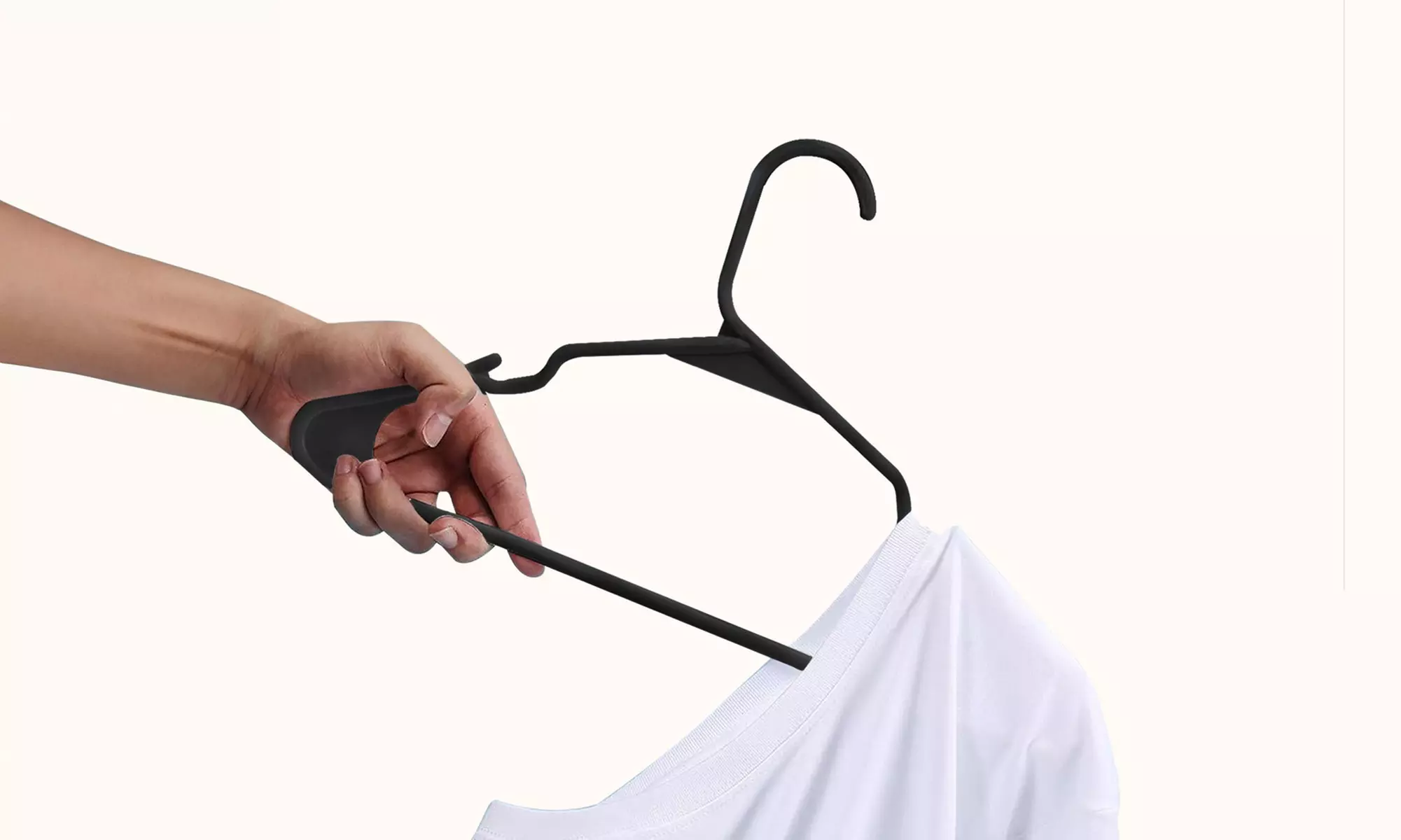 50 Pack Plastic Hangers Non Slip Clothes Storage Hanger - Lux Decor Collection