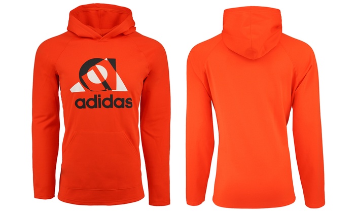 adidas men's hooded sweatshirt