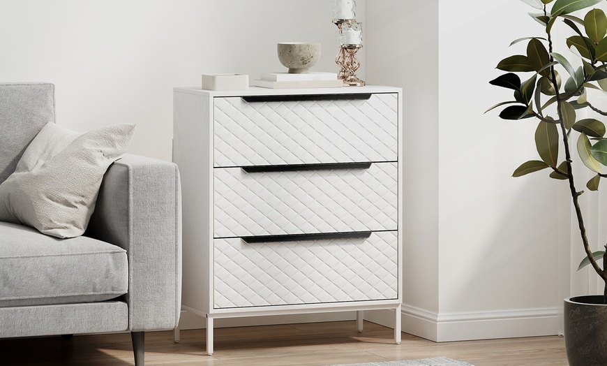 Image 7: HOMCOM Fabric Drawers