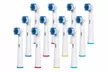 12 Pack Replacement Brush Heads for Oral B Electric Toothbrushes - Second Medium