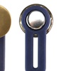 Image 13: 5 Pack No Sew Elastic Metal Jeans Retractable Button Pant Waistband Expander