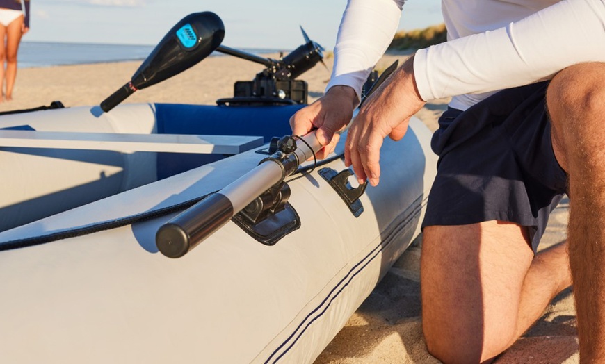 Image 7: Bateau pneumatique Home Deluxe pour la pêche, avec ou sans moteur