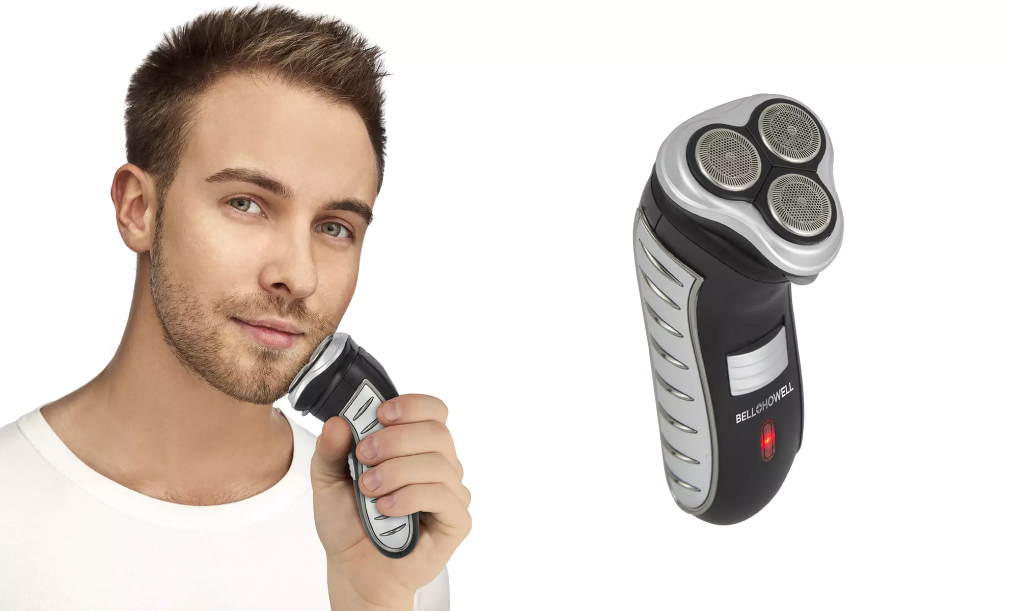 Bell & Howell Men's Electric Shaver and Nose and Ear Trimmer Set - Primary Image